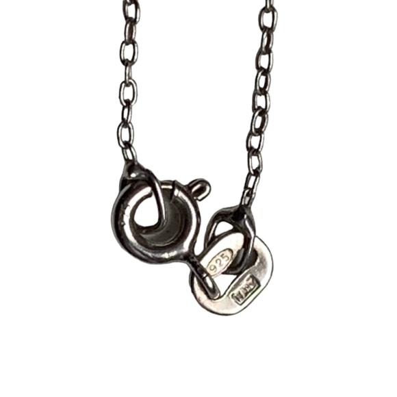 Sterling Silver Faceted Teardrop Amethyst Crystal Woman’s Necklace Purple Pisces - Picture 6 of 10